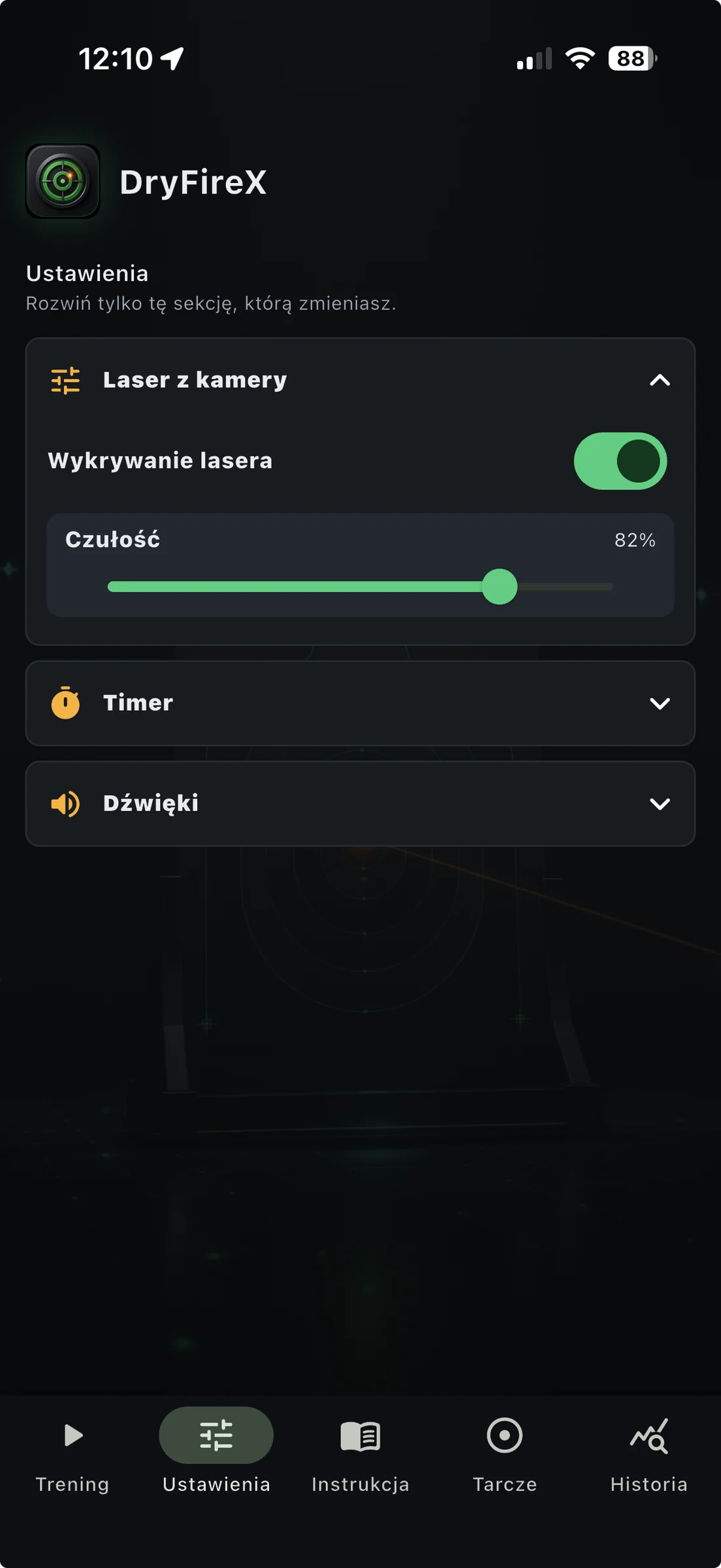 Instrukcja bezpieczeństwa i przygotowania sesji w DryFireX